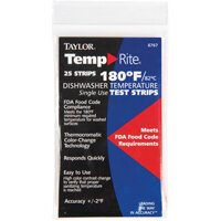 Dishwasher Temperature Test Strip Pack of 25