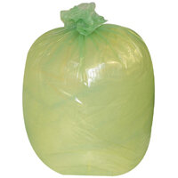 Jantex Pack of 200 Medium Duty Green Bin Bags 80Ltr