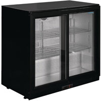 Polar G-Series Back Bar Cooler with Sliding Doors 208Ltr