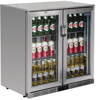 Polar G-Series Back Bar Cooler with Hinged Doors Stainless Steel 208Ltr