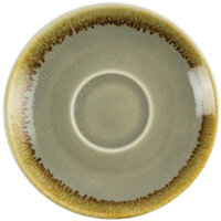 Olympia Kiln Espresso Saucer Moss (Pack of 6)
