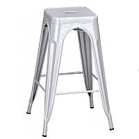 Paris High Outdoor Stool Powder Coated Steel Grey Paris High Outdoor Stool Powder Coated Steel Grey