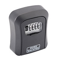 Burg Wachter Key Minder Key Storage Box Holds Keys up to 12 cm Black H114 x W96 x D40mm
