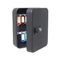 Burg Wachter KC 20 C Combination Key Cabinet 20 Key Black H200 x W160 x D80mm