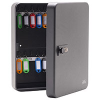 Burg Wachter KC 36C Combination Key Cabinet 36 Key Black H300 x W240 x D80mm