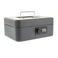 Burg Wachter  Cash Box 10" Black Combination Lock H90 x W250 x D180mm