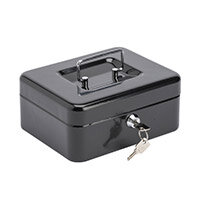 Burg Wachter  Cash Box 8" Black Key Lock H90 x W200 x D160mm