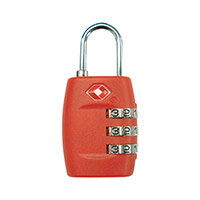 Burg Wachter CPL126 26mm ABS, TSA Approved, 3 Dials, Assorted Colours, Which May Vary, Red, Blue or Yellow