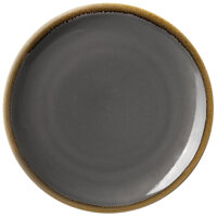 Olympia Kiln Round Coupe Plate Smoke 280mm (Pack of 4)