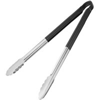 Hygiplas Colour Coded Serving Tong Black 405mm