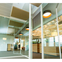 Hoyez UNIVERSE Glass door H'flush 75 Aluminium Glass door FULL HEIGHT FLUSH DOOR, WITH ALUMINIUM FRAME