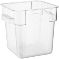 Hygiplas Polycarbonate Square Storage Container 3.5Ltr