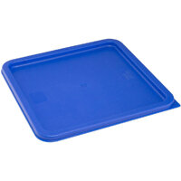 Hygiplas Square Food Storage Container Lid Blue Large