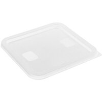 Hygiplas Square Food Storage Container Lid White Medium