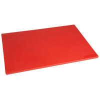 Hygiplas Low Density Red Chopping Board Standard