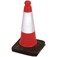 Jsp 50Cm Sand Weighted Cone Red Pk1