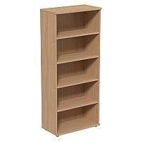 Tall Bookcase with Adjustable Shelves and Floor-leveller Feet W800xD420xH1850mm Beech - Universal Storage Can Be Used Alone Or Accompany The Switch, Komo or Ashford Ranges Tall Bookcase with Adjustable Shelves and Floor-leveller Feet W800xD420xH1850mm Beech - Universal Storage Can Be Used Alone Or Accompany The Switch, Komo or Ashford Ranges