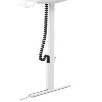 Flexible Cable Management Spine - Pack of 2 - For Leap Height Adjustable Bench Desks Black Flexible Cable Management Spine - Pack of 2 - For Leap Height Adjustable Bench Desks Black