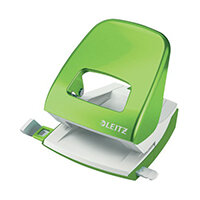 Leitz NeXXt WOW 5008 Hole Punch 2-Hole Capacity 30 sheets Green Ref 50081054 Leitz NeXXt WOW 5008 Hole Punch 2-Hole Capacity 30 sheets Green Ref 50081054