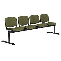 OI Series 4-Seater Bench With Vinyl Upholstered Seat Olive Green L052 OI Series 4-Seater Bench With Vinyl Upholstered Seat Olive Green L052