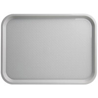 Olympia Kristallon Polypropylene Fast Food Tray Grey Medium 415mm