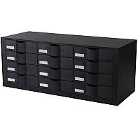 Paperflow Easy Office Stackable Drawer Module Black 9H444L1.01