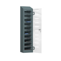 Phonesafe PLUS 10 Compartment Locker Slate Grey