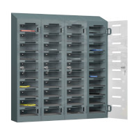 Phonesafe PLUS 40 Compartment Locker Slate Grey