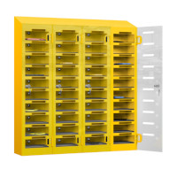Phonesafe PLUS 40 Compartment Locker Sunflower