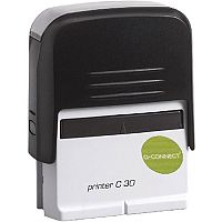 Q-Connect Voucher for Self-Inking Custom Stamp 72x36mm 8 Lines Q-Connect Voucher for Self-Inking Custom Stamp 72x36mm 8 Lines