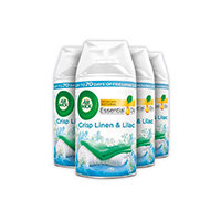 Air Wick Freshmatic Max Triple Refill Linen 250ml (Pack of 4) 223600 Air Wick Freshmatic Max Triple Refill Linen 250ml (Pack of 4) 223600