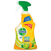 Dettol Multipurpose Cleaner Trigger Spray 1L (Pack of 6) 3007947 Dettol Multipurpose Cleaner Trigger Spray 1L (Pack of 6) 3007947