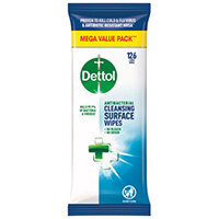 Dettol Biodegradable Disinfectant Wipes 6x126 (Pack of 756) 3189500 Dettol Biodegradable Disinfectant Wipes 6x126 (Pack of 756) 3189500