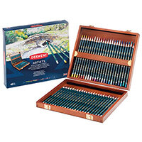 Derwent Artists Colouring Pencils Wood Box Assorted (Pack of 48) 0700643 Derwent Artists Colouring Pencils Wood Box Assorted (Pack of 48) 0700643