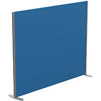 Sprint Eco Freestanding Privacy Acoustic Screen Straight Top W1800xH1400mm Blue - With Stabilising Feet