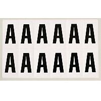 Adhesive Label Bin Sticker Letter A HxW 38x21mm Black Text On White