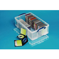 Really Useful Box Transparent Container 50 Litres Clear Really Useful Box Transparent Container 50 Litres Clear