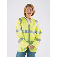 Hi-Visibility Long Sleeved Waistcoats To Bs EN471 Class III Size M Hi-Visibility Long Sleeved Waistcoats To Bs EN471 Class III Size M