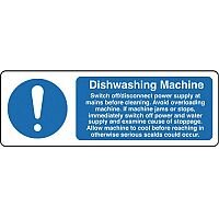 Self Adhesive Vinyl Food Processing And Hygiene Sign Dishwashing Machine Self Adhesive Vinyl Food Processing And Hygiene Sign Dishwashing Machine