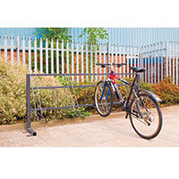 Traditional Cycle Rack 6 Bike Capacity