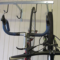 Vertical Cycle Rack 4 Bike Capacity