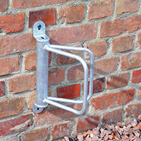 Wall Mounted Individual Cycle Holder 45 Degree Angled Holder