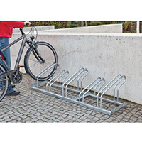 Single Sided High-Low Cycle Rack 2 Bike Capacity
