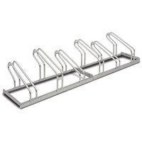 Single Sided High-Low Cycle Rack 6 Bike Capacity