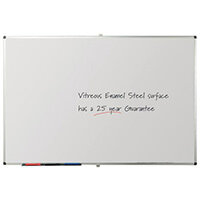 Writeon Premium Vitreous Enamel Magnetic Steel Whiteboard 1200X1200mm