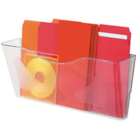 Clear Document Pockets Pocket Size A4 Landscape