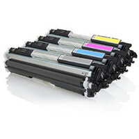 Compatible HP 126A Laser Toner Multi-Pack CE310 4-Colour 1200 each Page Yield Compatible HP 126A Laser Toner Multi-Pack CE310 4-Colour 1200 each Page Yield