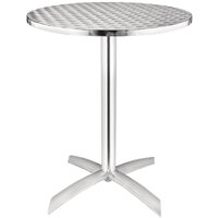 Bolero Round Flip Top Table Stainless Steel 600mm