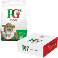PG Tips Pyramid Tea Bags Pack 1100 FOC PG Tips 1 Cup Tea Bags Pack 100 PG Tips Pyramid Tea Bags Pack 1100 FOC PG Tips 1 Cup Tea Bags Pack 100