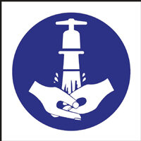 Vogue Wash Hands Symbol Sign